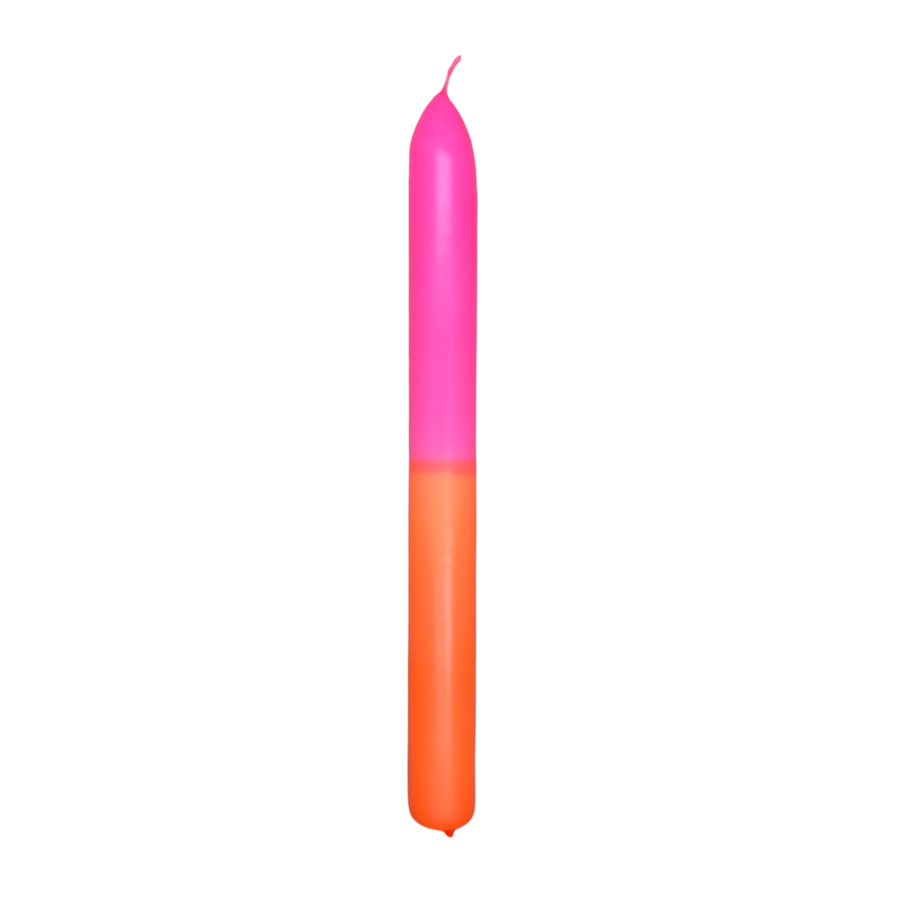 Dip Dye Stabkerze pink & orange | DipDip Candles