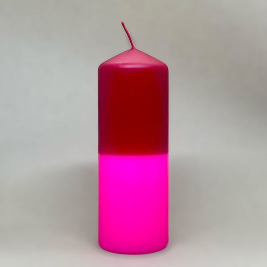 Size L neonpink & bordeaux